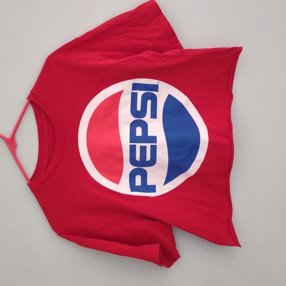 Red Pepsi crop top size medium - Picture 1 of 4